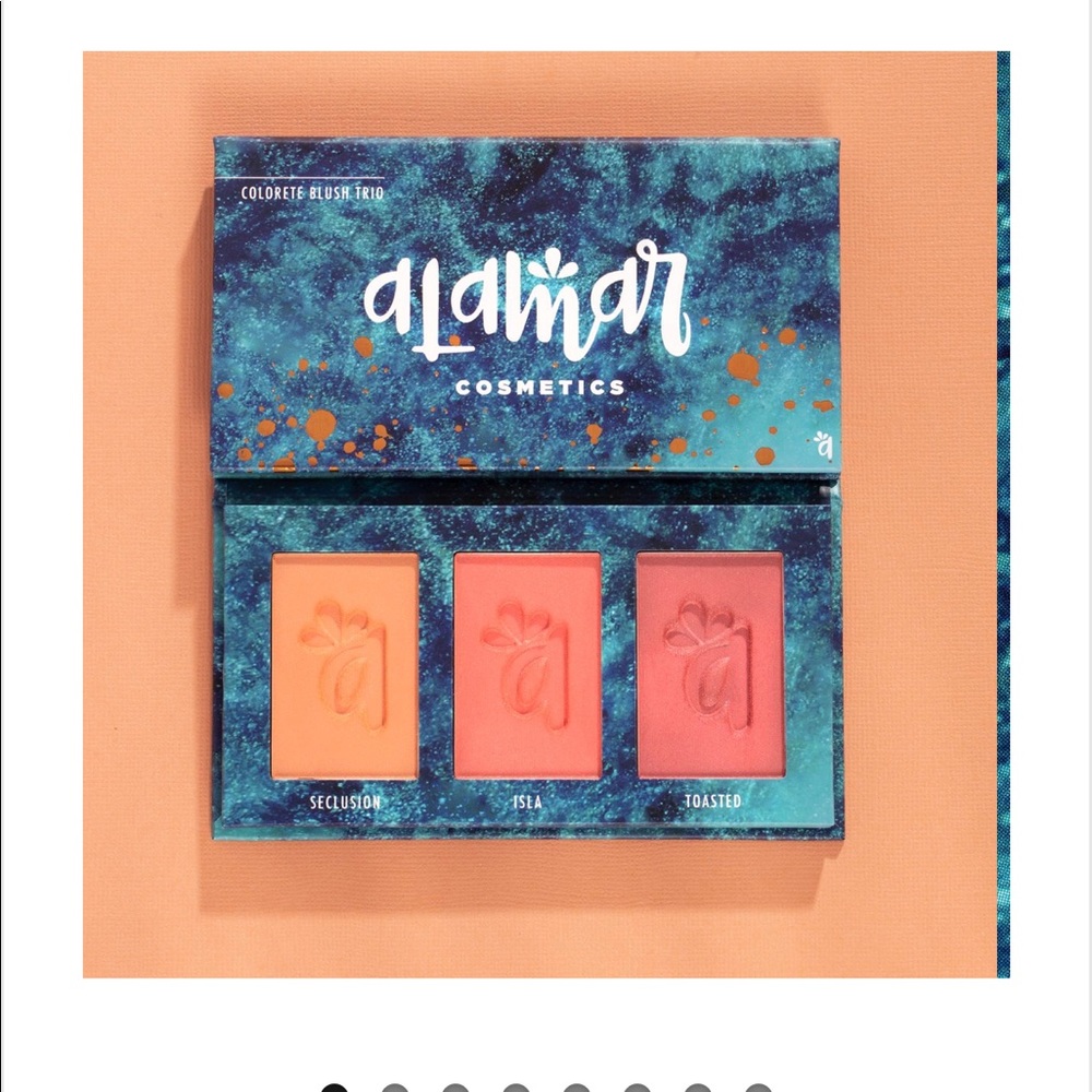 BNWT Alamar cosmetics blush trio